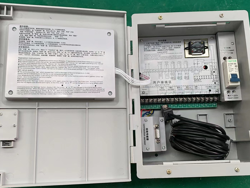 汕头​LX-BW10-RS485型干式变压器电脑温控箱哪家好